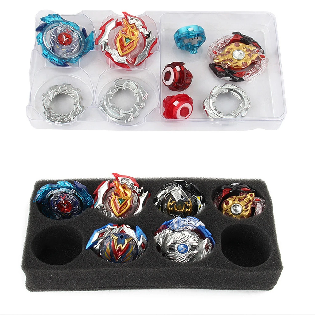 Детский портативный водонепроницаемый чехол Beyblade 8 в 1, чехол-органайзер, игрушки для детей, спиннинговая коробка Beyblade Burst Bable