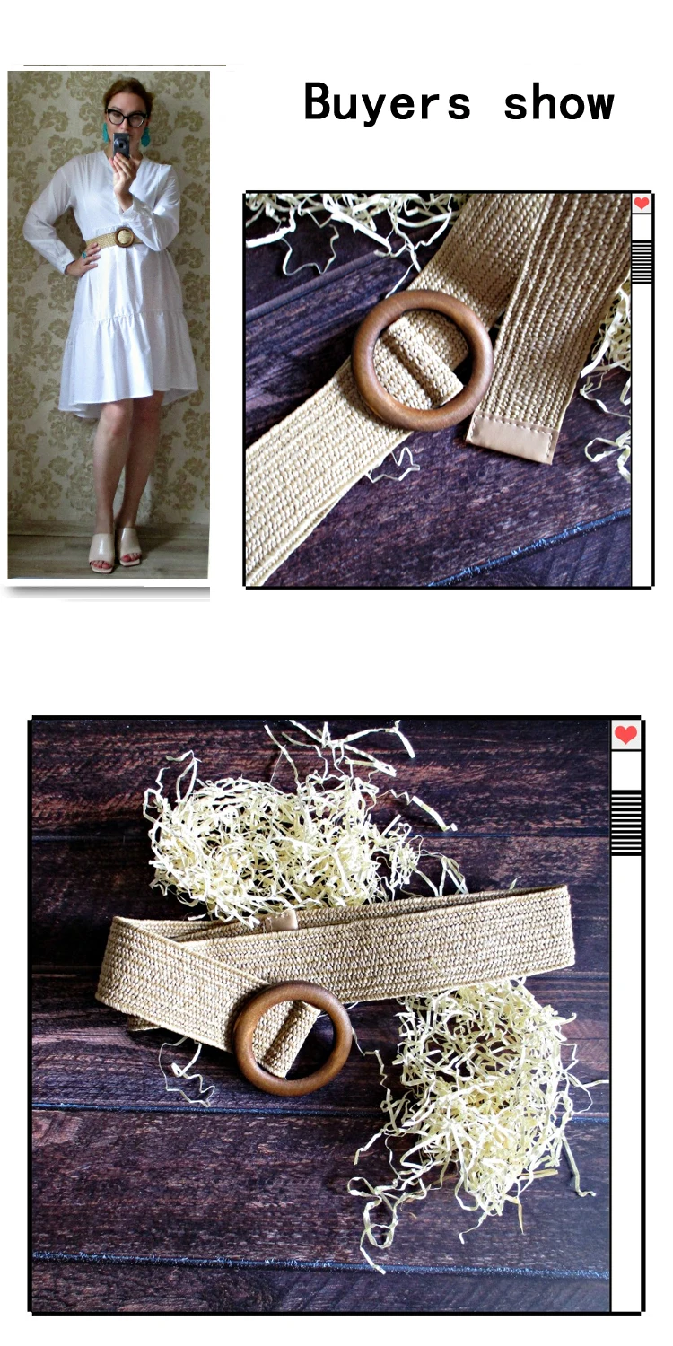 Деревянная Пряжка эластичный плетеный пояс для женщин высокого качества модный дизайнерский пояс роскошный бренд PP поддельные соломы для отдыха широкий пояс D26