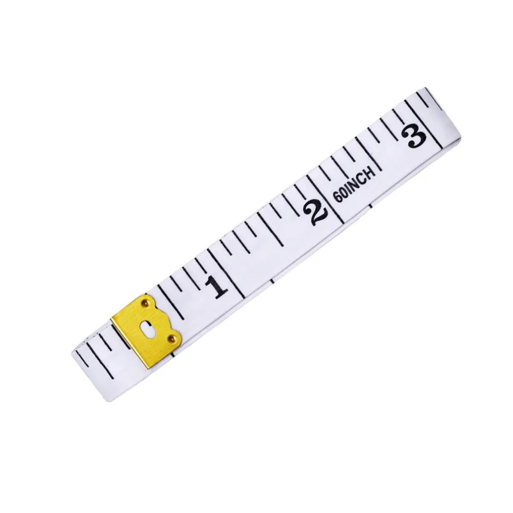 1,5 метров дюймовая рулетка Цветная Пластиковая сантиметровая лента, измерительная линейка длины
