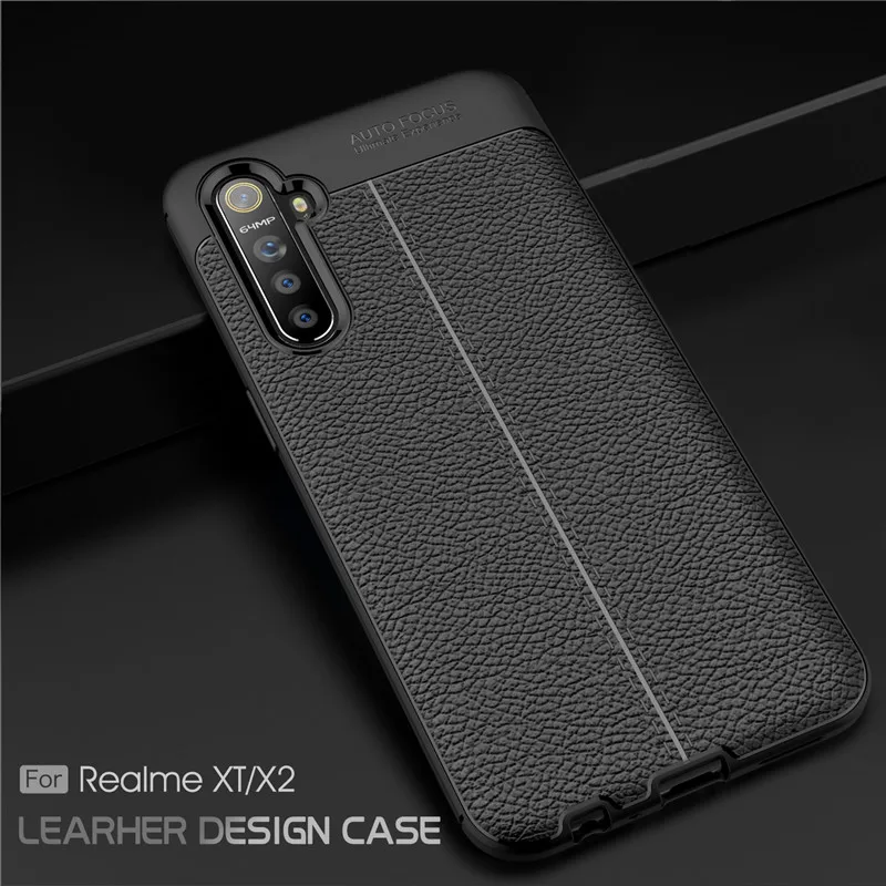 

Case For OPPO Realme XT Phone Case Silicone Rubber Case Back Cover For OPPO Realme XT Shockproof Phone Funda Capa Couque