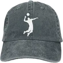 Мужская/Женская Регулируемая ВИНТАЖНАЯ ДЖИНСОВАЯ бейсболка волейбольная Кепка в стиле хип-хоп