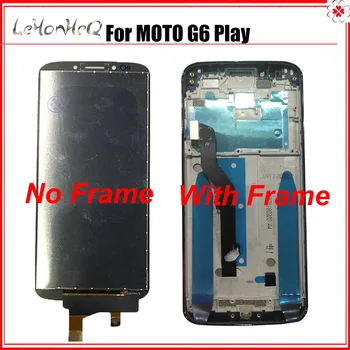 

For Motorola G6 Play LCD Display With Touch Screen Digitizer Assembly For Moto G6 Play XT1922 5.7 Inch LCDs Screen with frame