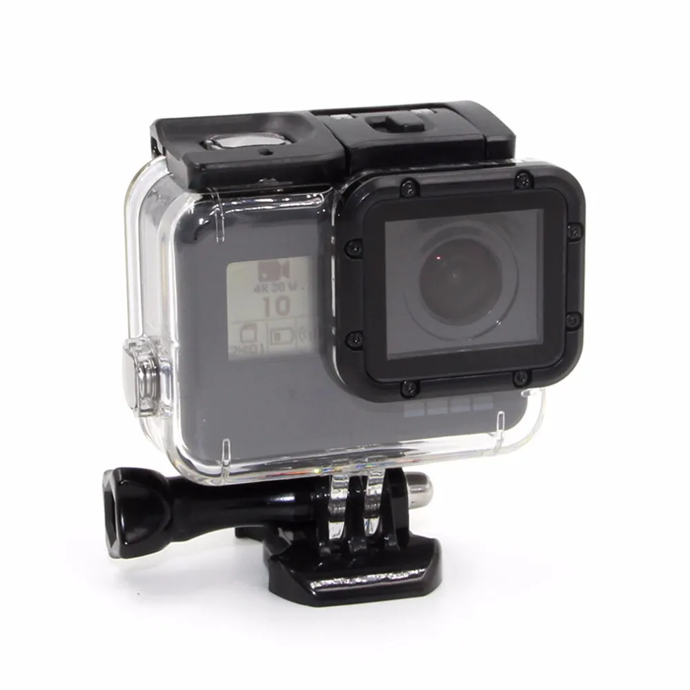 Для GoPro Hero5 45M водонепроницаемый чехол для подводной съемки защитный корпус коробка для GoPro 5 Черные Аксессуары