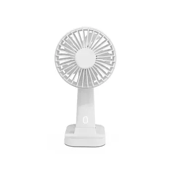 

Handheld Usb Charging Multi-angle Free Adjustment Fan Portable Small Fan With Mobile Phone Stand Function