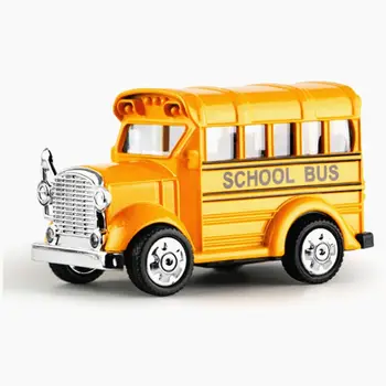 

1:38 Hot School Bus Alloy Pull Back Diecast Model Toy Car Vehicle Baby Toys Educational For Children Kids