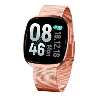 

Ultra Thin Smart Watch Sport Fitness Tracker Blood Pressure Heart Rate Monitor Connect Mobile Phones for Health Tracker
