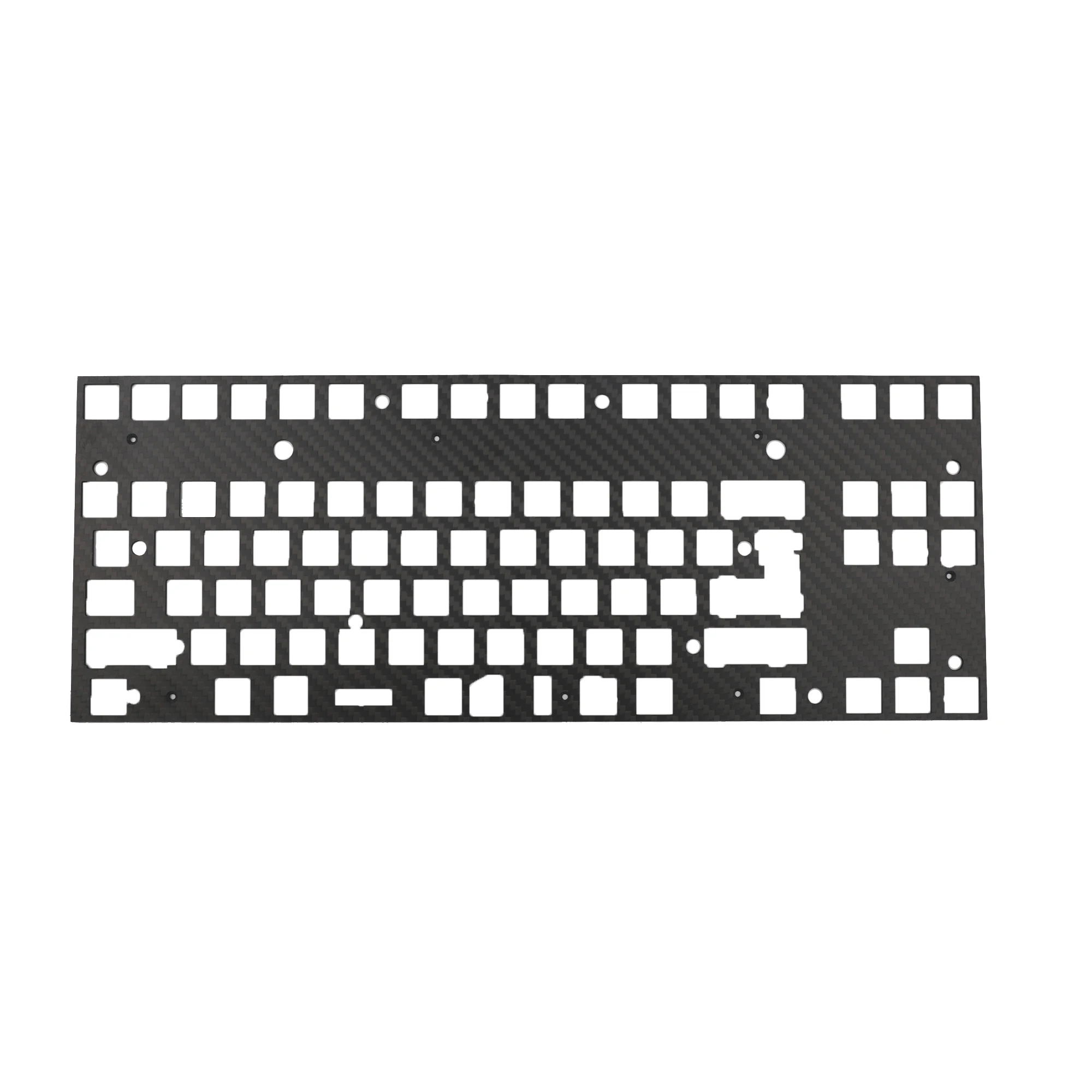 NCR80 80% Hot Swappable Mechanical Keyboard Kit QMK VIA Type C Detachable PCB Plastic Case Carbon Fiber Plate best pc gaming keyboard