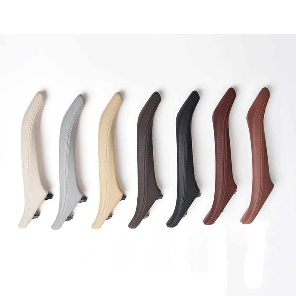 LHD RHD 7 цветов кожаная крышка внутренняя дверная панель Тяговая обшивка в сборе