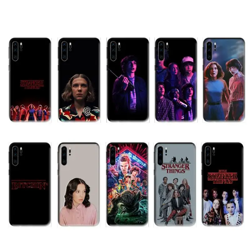 Чехол FFboost Stranger Things для huawei p20 p30 p40 pro mate 10 20 30 lite p smart y7 2019 plus nova 3I | Мобильные