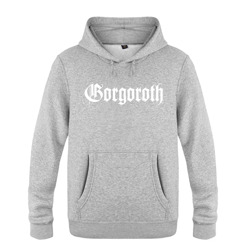Gorgoroth Сумерки идолов толстовки для любителей музыки мужские с капюшоном флисовый пуловер толстовки - Цвет: HUIY BAT