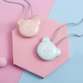 

Negative Ion Air Purifier Air Purifier Necklace ABS Bear Shape Gift Hanging Neck Remove Haze Easy To Carry Fashion Air Purifier