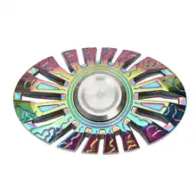 Сплав Радуга ручной Спиннер пластиковый спираль EDC anti stress для взрослых и детей игрушки ручной Топ блесны Металл аутизма и СДВГ увеличение, игрушки для фокусировки