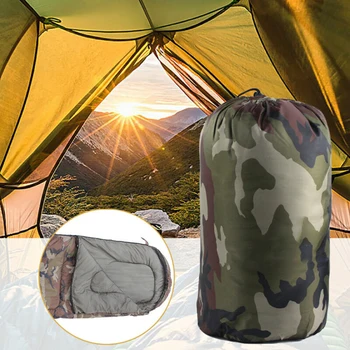 

Camouflage Sleeping Bag Equitment Outdoor Waterproof Ultralight Camping