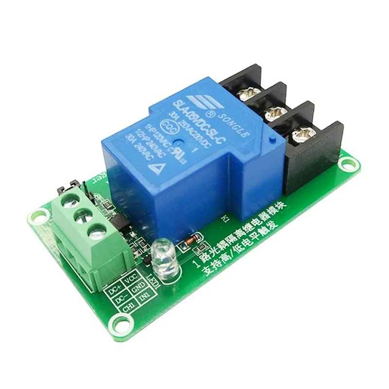 

5V Relay Module With Optocoupler Output 1 Way For Arduino