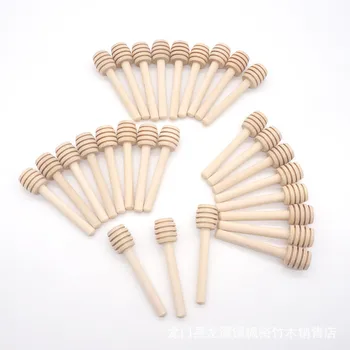 

50pcs Honey Dipper Stick DIY Honey or Jam Favors Wedding Bridal Shower Decoration Baby Shower Baptism Favours