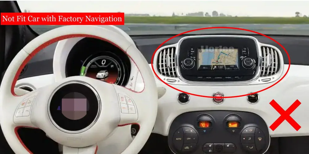 for fiat 500 2007~2015-e