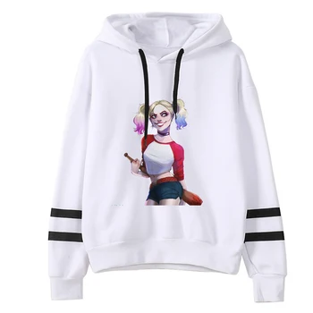 

Harley Quinns Prin 2020 Spring And Autumn New Style Hooded Pullover Casual Sweatshirt Women Teenager Trend t Women Sweater