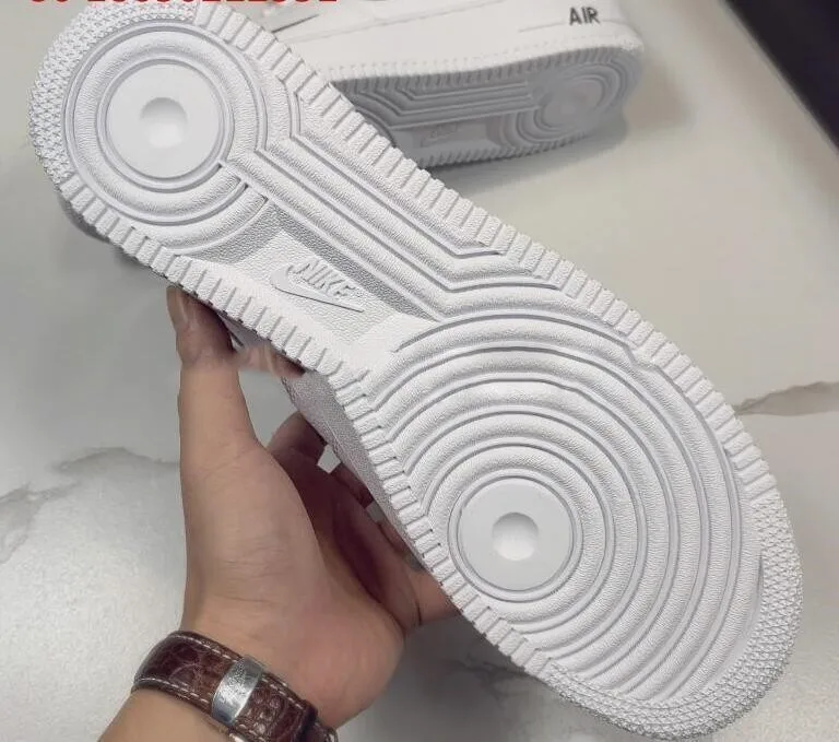 Air Force 1 One Low 07 Lv8 Utility черно-белая женская и мужская Обувь Af1 кроссовки