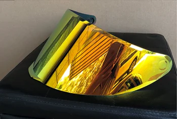 

DGL motorcycle helmet Anti-UV PC visor Lens Model 320 full face helmet visor mirror Lens golden silver black rainbow clear