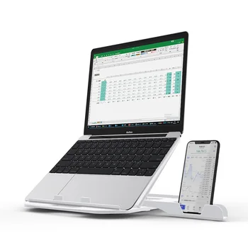 

Fast Ship 360Degree Adjustable Foldable Laptop Stand Alloy Laptop Folding Notebook Stand For Macbook Air Pro Non-slip Computer