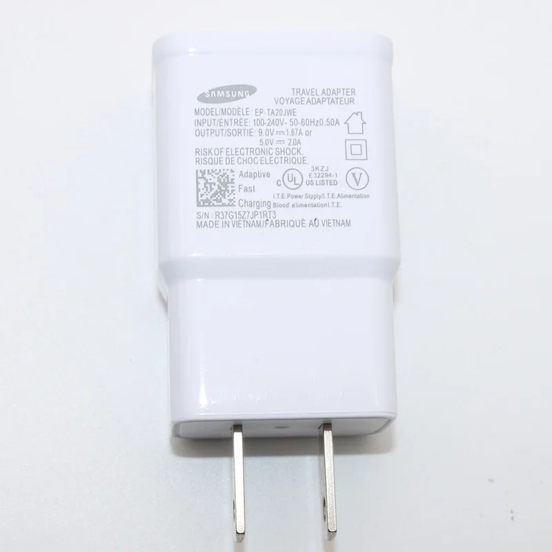 Быстрая зарядка Адаптивное быстрое зарядное устройство USB портативное зарядное устройство для samsung S4 S6 S7 Edge A10 J7 J8 htc One E9 LG G4 MOTO G3 E4 - Тип штекера: Only US Charger