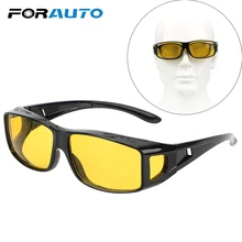 FORAUTO солнцезащитные очки подходят по вашему рецепту очки HD очки ночного видения очки вождения автомобиля очки водителя