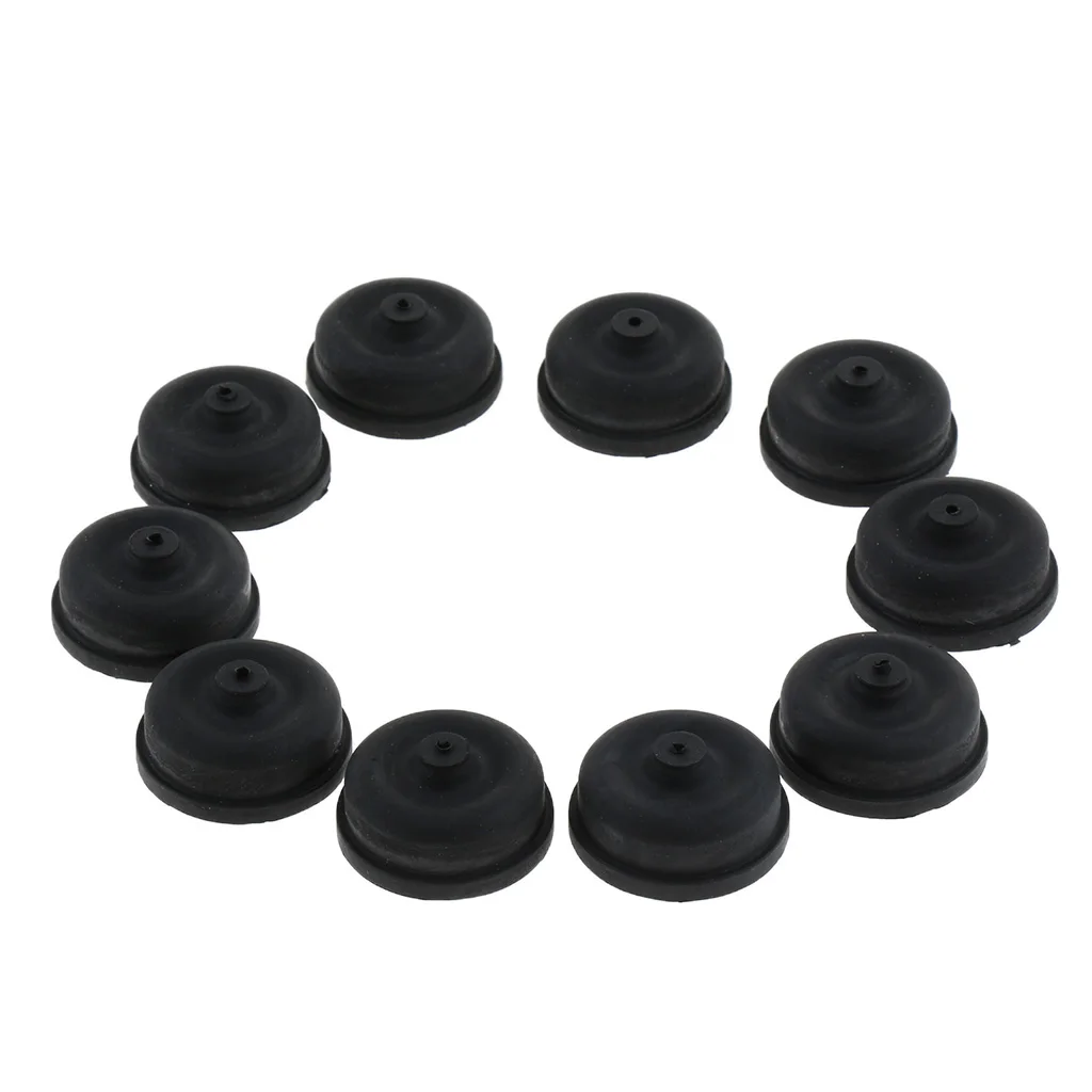 10 Count Fish Pond Aquarium Air Pump EPDM Gasket Diaphragm Parts 