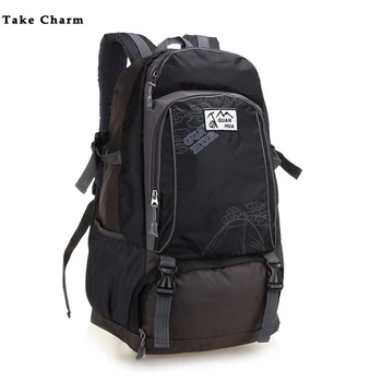 

Outdoor Off-road Men's Backpack Soft Nylon Waterproof Travel Bag Mountaineering Sports Backpack