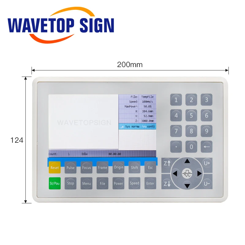 Лазерный станок Ruida RDC6445 RDC6445G контроллер для лазерного гравировального станка Co2