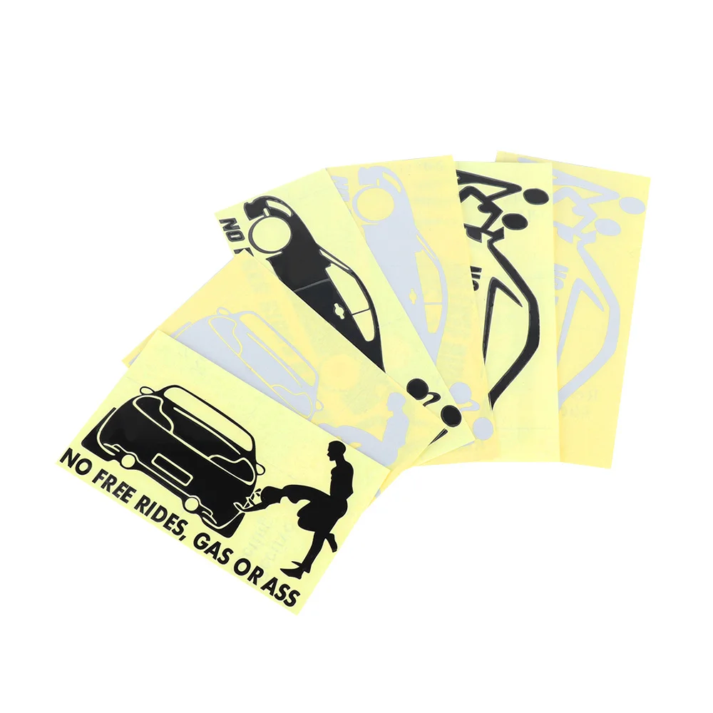 1 шт. Веселый автомобиль окно с надписью No Free Rides или Ass забавная наклейка