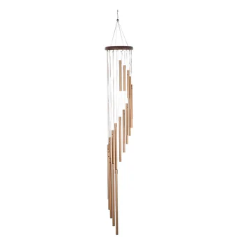 

90cm Large Deep Relaxing 18 Tubes Wind Chimes Metal Wind Bells Handmade Ornament Garden Patio Outdoor Hanging Decoration