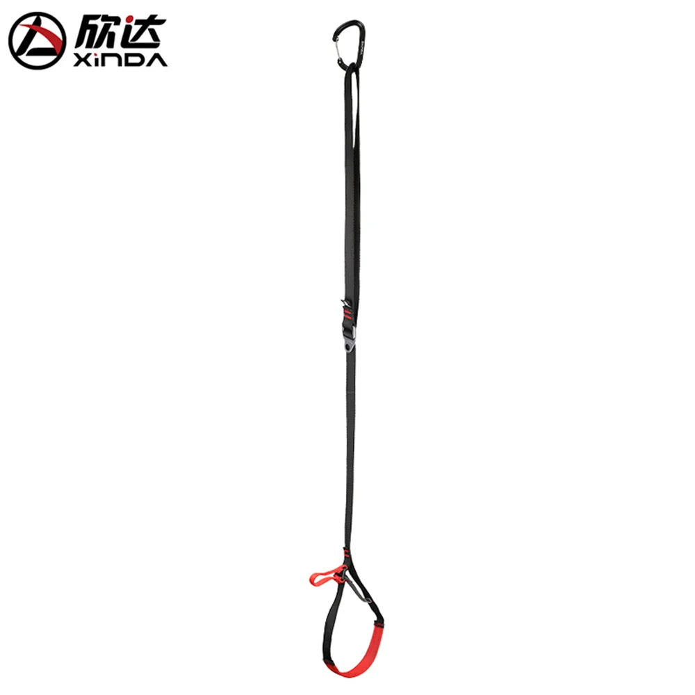

Professional Adjustable Webbing Foot Loop Climbing Polyester light Dinima Ascender Belt Device Band Rock Climb Equipment