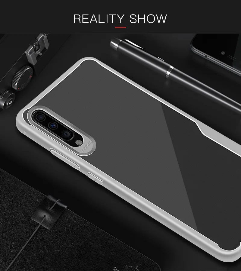 For Samsung Galaxy A10 20E 30 40 50 60 70S 80 90 A2 Core transparent crystal case for A6 A7 A8 A9 Star pro plus case