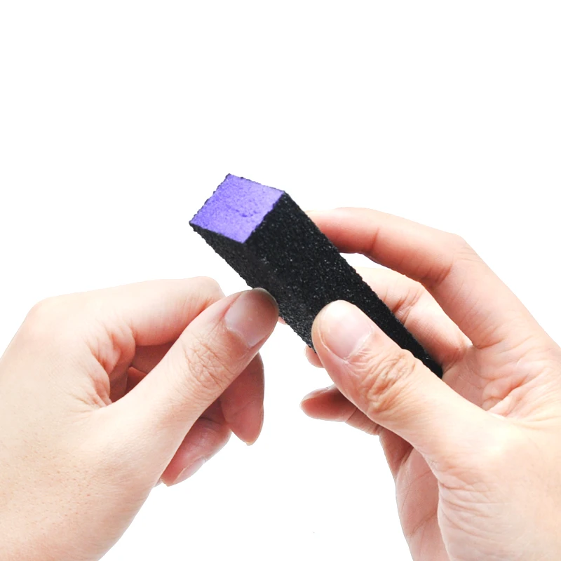 50 Pcs/lot Black Sanding Nail File Block Colorful Sponge Buffer Block UV Gel Polishing Nails Accessories Tools Manicure Kit