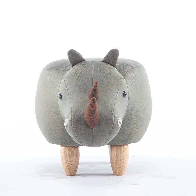 

H1 Creative solid wood foot stool storage dinosaur feet change shoes storage stool bench shoes bench sofa stool children stool