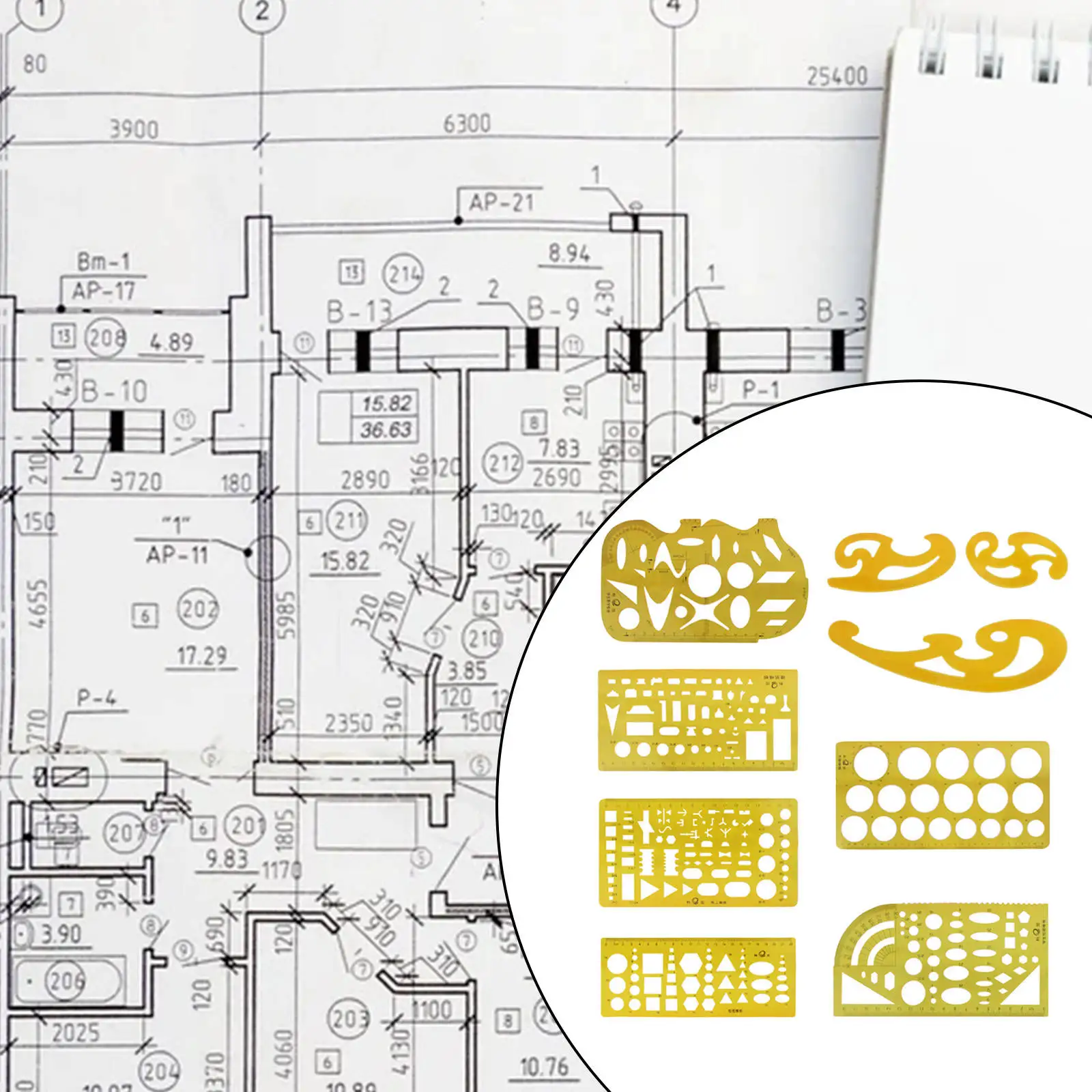 Manual Drafting Using A Furniture Template Pcs Architect Multi