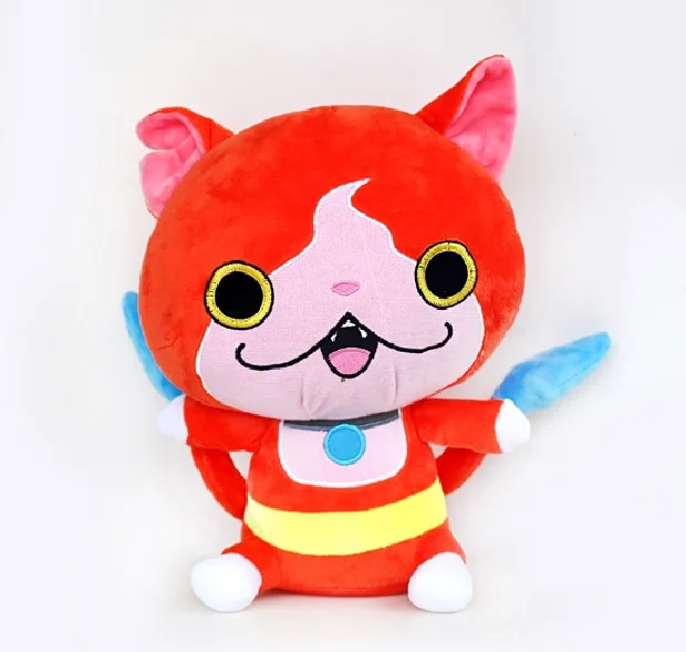 Милый Рождественский подарок 20 см Йо-Кай йокаи часы плюшевые игрушки Kawaii часы youkai Jibanyan Komasan шепот плюшевые игрушки детские подарки