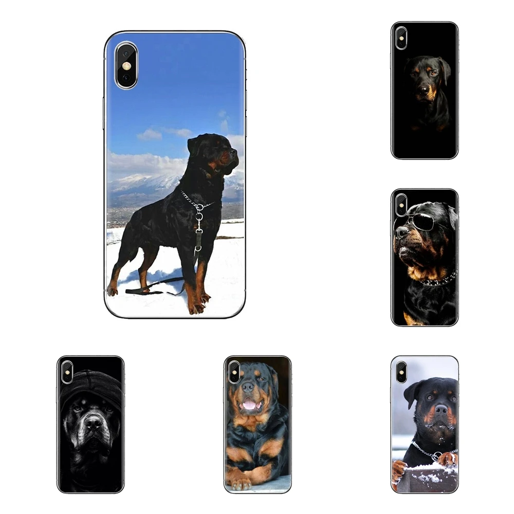 Mobile Phone Case Cover For HTC One U11 U12 X9 M7 M8 A9 M9 M10 E9 Plus Desire 630 530 626 628 816 820 830 Rottweiler Puppies Dog |