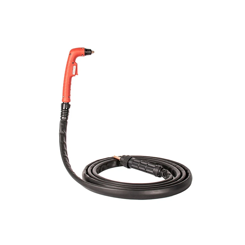 S45 Plasma Cutter Consumables Torch Complete 4M Cable Pilot Arc With Central Connector Adaptor