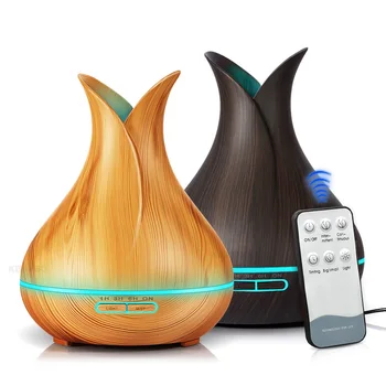 

Remote Control 400ml Ultrasonic Air Humidifier Electric Aroma Air Diffuser Essential Oil Diffuser Mistmaker for home
