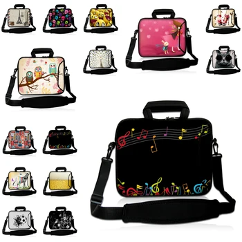 

10 12 13 14 15 17 15.6 13.3 11.6 10.1" Inch Notebook Laptop Computer Chromebook Tab Messenger Briefcase Messenger Handbag Case