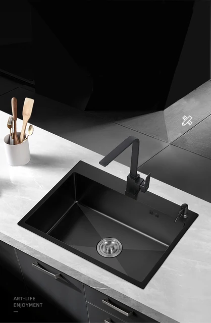 Lavandino In Granito Prezzi Lavello In Acciaio Inox Con Rubinetto - Foto 2