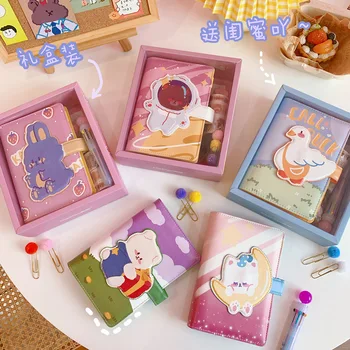 

INS Cute Sweet Wind Series Hand Book Happy Planner Children Gift Learning Stationery Hand Account Notebook School Supplies