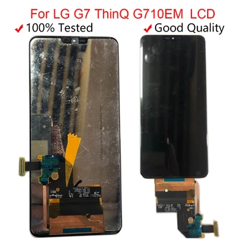 

6.1 For LG G7 LCD Display Touch Screen Digitizer with Frame For LG G7 ThinQ G710 G710EM G710PM G710VMP LCD For LG G7 Display