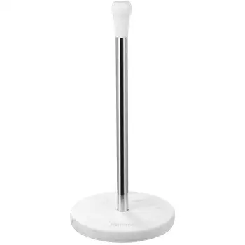 

Stainless Steel Resin Paper Towel Holder Standing Tissue Rack Toiler Roller Paper Holder For Bathroom Kitchen Living Room