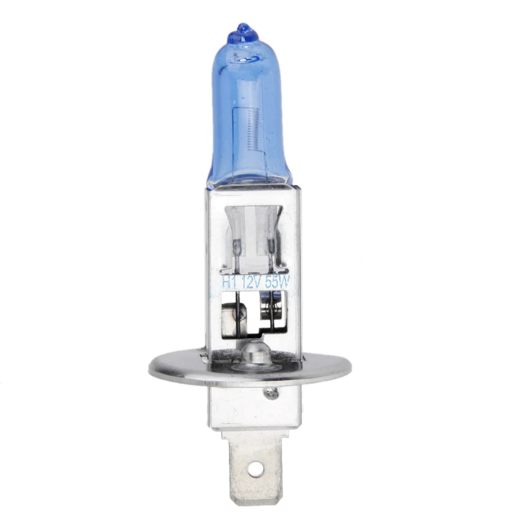 H1 6000K Xenon Gas Halogen Headlight White Light Lamp Bulbs 55W 12V