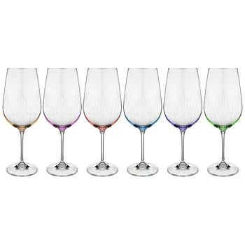 

Wine Glass Set 6 pcs. Viola 550 ml. Height = 24.5cm Kitchen supplies