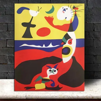 

Joan Miró Nordic Poster Wall Art Canvas Painting Posters Prints Modern Painting Wall Pictures For Living Room Home Decoration