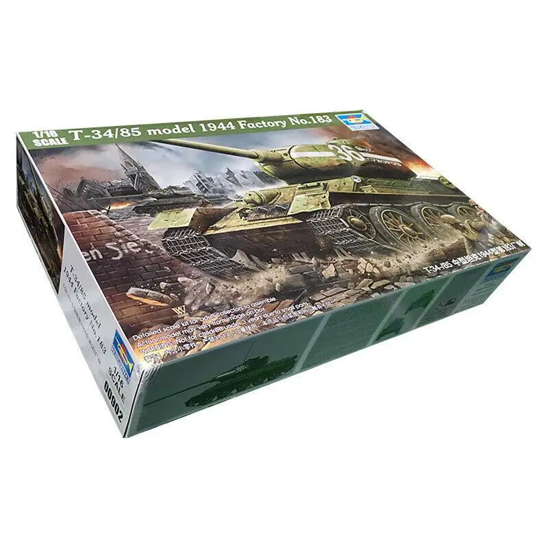 Trombettista 00902 1/16 T-34/85 Modello 1944 "Fabbrica No 183" Kit Modello