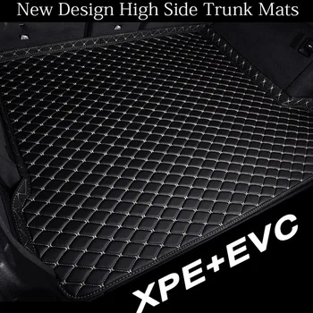 

Custom fit Hight side Car trunk mats cargo Liner for Chevrolet Cruze Malibu Sonic Trax Sail captiva epica 6D car styling carpet